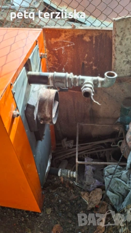 Чугунен котел и пелетна горелка, снимка 5 - Отоплителни печки - 53064415
