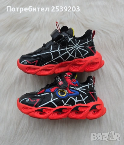 Детски маратонки Спайдърмен №27/28, снимка 9 - Детски маратонки - 53791709