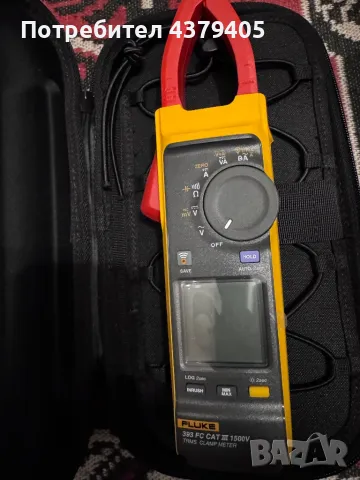 Fluke 393fc , снимка 2 - Друга електроника - 49183971