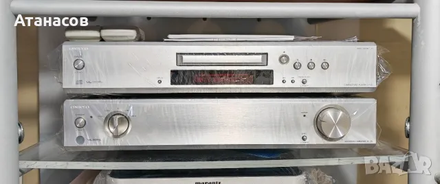 Hi-End Onkyo A-1VL стерео усилвател и Onkyo CD C-1VL TX NR с дистанционно VSX AVR RX AVH DEH, снимка 2 - Аудиосистеми - 36939089