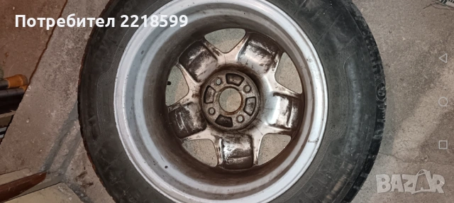 Джанти алуминиеви 4х100 ц56.6+ гуми за Опел 195 60 15, снимка 9 - Гуми и джанти - 52343372
