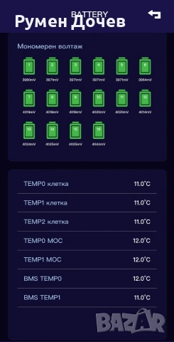 батерия за тротинетка TEVERUN FIGHTER 11 60V 35A SAMSUNG, снимка 5 - Други спортове - 53747896