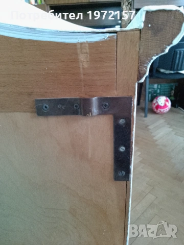 Продавам ретро шкаф с витрина (цена по договаряне), снимка 2 - Шкафове - 54010449