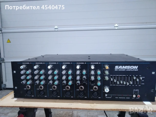 усилвател SAMSON S6 MIXER 