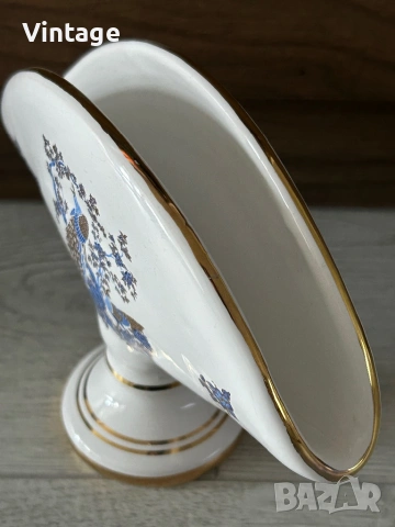 Порцеланов салфетник Gold 24k. , снимка 4 - Колекции - 53983399