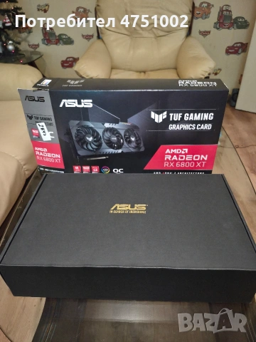 Asus Rx 6800XT 16GB, снимка 2 - Видеокарти - 53657246