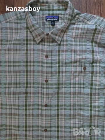 Patagonia M'S Puckerware Men's Shirt - страхотна мъжка риза КАТО НОВА 2ХЛ, снимка 2 - Ризи - 46839078