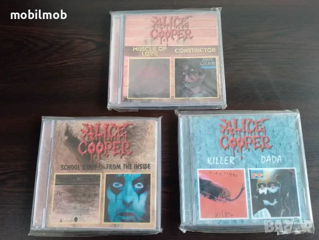 Alice Cooper - колекция 12 Албума Алис Купър CDs, снимка 1 - CD дискове - 46855071