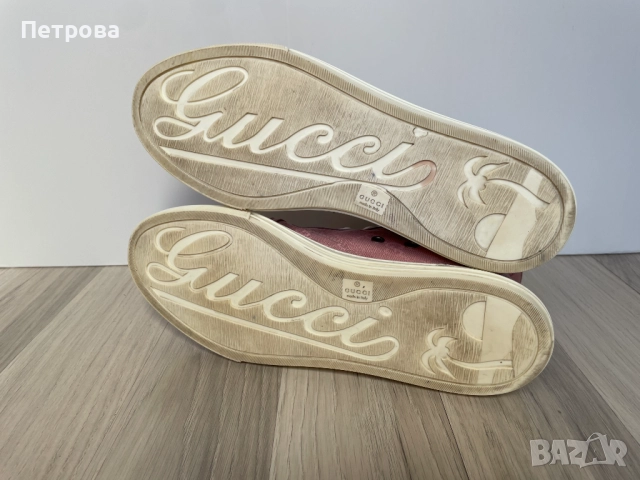 маратонки Gucci 40 Оригинал , снимка 6 - Маратонки - 51766291