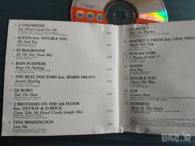 DJ Hits Volume 36 - матричен диск dance музика, снимка 2 - CD дискове - 52517308