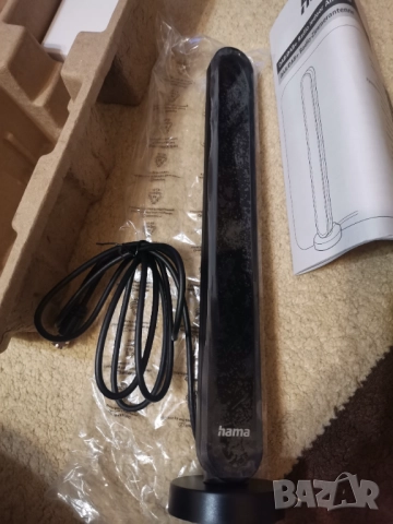 Радио антена с вграден усилвател, Тв антена HAMA FM, DAB, DAB+, снимка 5 - Приемници и антени - 52436282