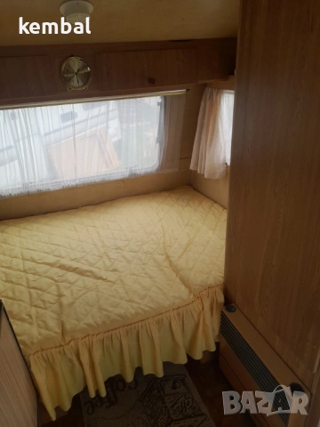 Kip малка каравана - 3,20 метра РЕГИСТРИРАНА, снимка 14 - Каравани и кемпери - 54015639