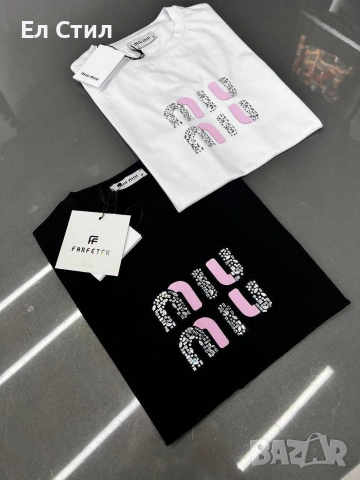 🩷Дамска тениска ✨🔥🔥🔥 👍 ✨𝗣𝗿𝗶𝗰e :15€ НА ЕДРО ✨𝗦ı𝘇𝗲: S M L XL XXL 📌5 бр, снимка 18 - Тениски - 53671996