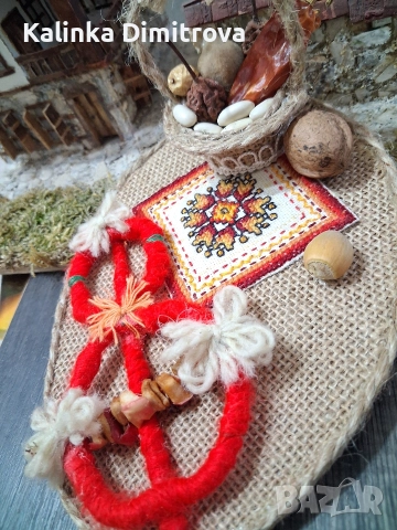 Коледна декорация-ръчна изработка., снимка 3 - Декорация за дома - 52870945