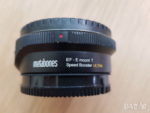 ✅ 📸 Metabones SPEED BOOSTER Ultra T II 0.71x - Canon EF към Sony E, снимка 3 - Обективи и филтри - 45805316