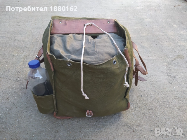 Военни брезентови раници  , снимка 11 - Екипировка - 52800961