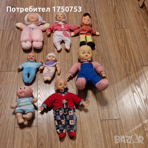 9 броя кукли , бебета с аксесоари, снимка 3 - Кукли - 52991711