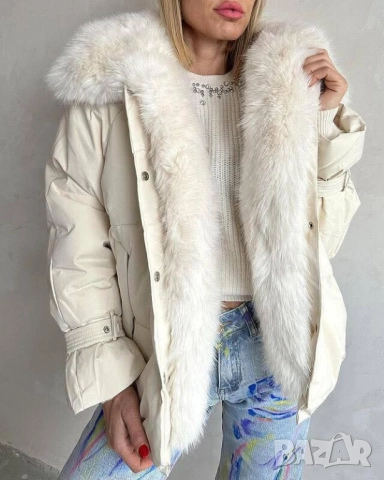 яке с пух, снимка 3 - Якета - 52088487