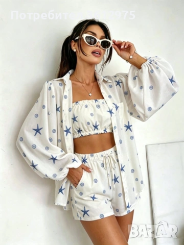 Дамски комплект от 3 части, снимка 7 - Спортни екипи - 54261756