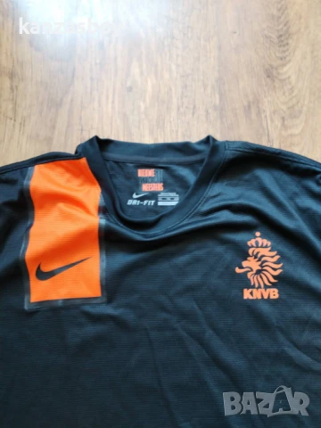NIKE HOLLAND 2012 2013 AWAY SHIRT - мъжка футболна тениска КАТО НОВА 2ХЛ, снимка 2 - Тениски - 50943239