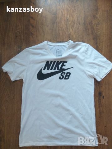 Nike SB Logo Tee - страхотна мъжка тениска М, снимка 4 - Тениски - 46390917