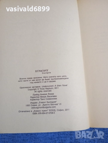 Триша Рейбърн - Мъртво вълнение , снимка 5 - Художествена литература - 52231975