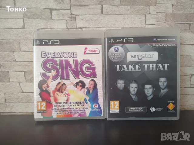 Playstation 3/PS3 SingStar Take That, Everyone Sing, снимка 1 - Игри за PlayStation - 47226324