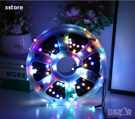 Водоустойчиви Коледни Led лампички Звездно небе , снимка 12 - Декорация за дома - 52792859