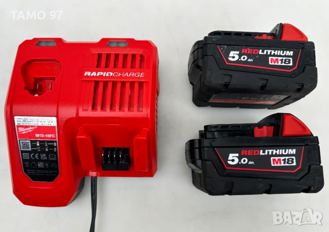 Milwaukee M18 FSAG125X - Безчетков ъглошлайф 2x18V 5.0Ah перфектен!, снимка 7 - Ъглошлайфи - 53394250