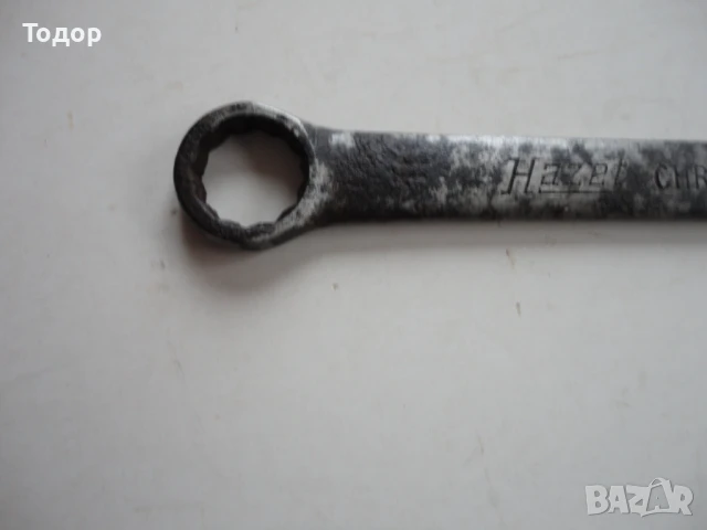 Античен Ключ Original Hazet Chrom Vanadium , снимка 6 - Ключове - 50563679