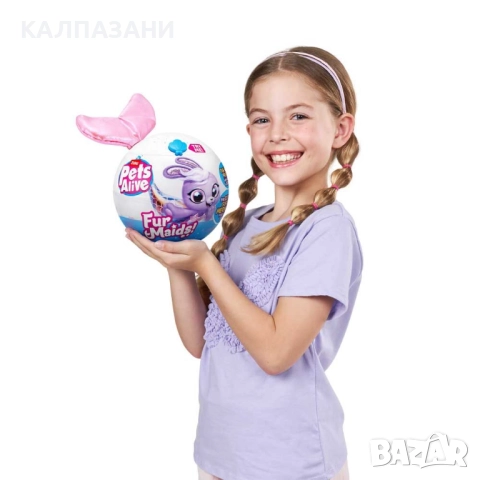 Плюшено животинче Русалка изненада FURMAIDS Pets Alive 9555, снимка 2 - Плюшени играчки - 52038301