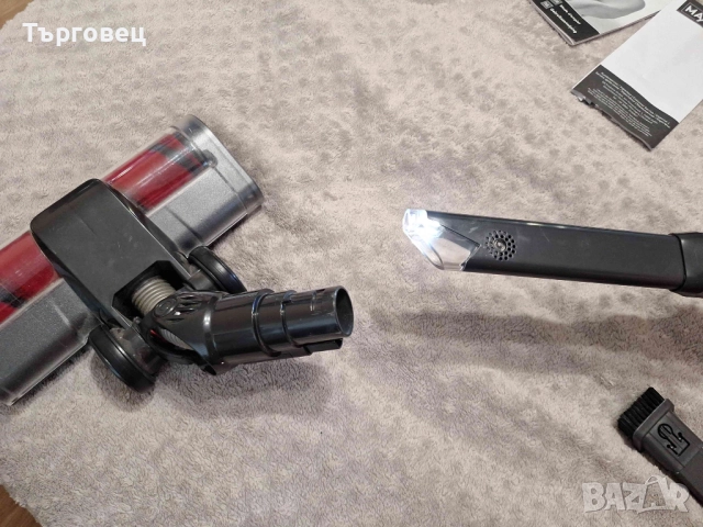 Оригинална немска Безжична/Акумулаторна  Ръчна и Подова Прахосмукачка с Въртяща се Четка, снимка 14 - Прахосмукачки - 51503838