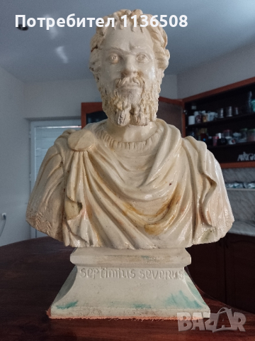 Римска статуя на император репродукция, снимка 3 - Антикварни и старинни предмети - 45036258