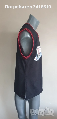 Mitchell & Ness Philadelphia NBA Allen Iverson #3  Mens Size  M НОВО!ОРИГИНАЛ! Мъжки Потник, снимка 10 - Спортни дрехи, екипи - 54142506