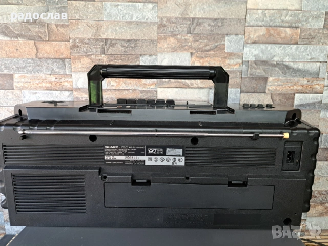 SHARP WQ-T238H(BK), снимка 9 - Радиокасетофони, транзистори - 53696229