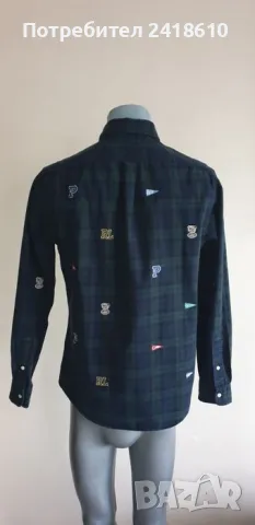 POLO Ralph Lauren Slim Fit Plaid Oxford Cotton Mens Size M ОРИГИНАЛ! Мъжка Риза!, снимка 7 - Ризи - 47894632