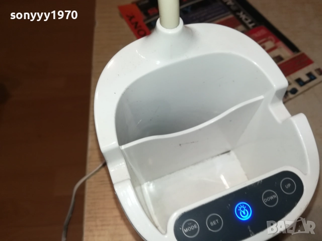 POKO LED ЛАМПА С ЧАСОВНИК-НАСТОЛНА GERMANY 3108250811, снимка 11 - Лед осветление - 51548244