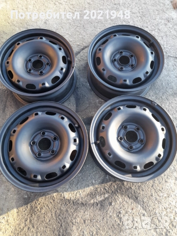Продава железни джанти за Шкода Фабия,Фолксваген Поло,14 цола