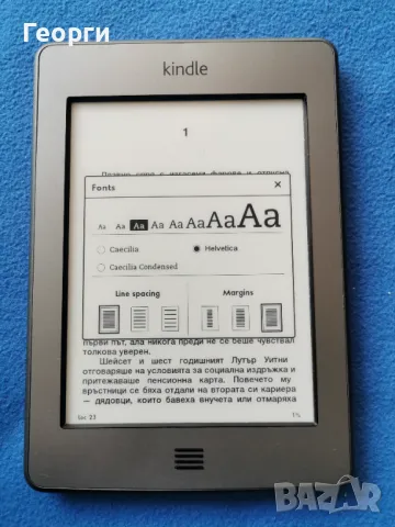 четец Kindle Touch , снимка 4 - Електронни четци - 48090276