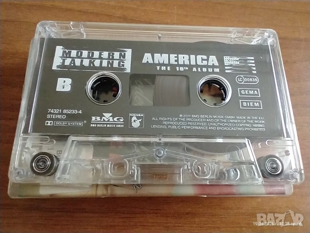 Оригинални аудио касети – Elvis Presley & Modern Talking (лицензни, отлично състояние) , снимка 8 - Аудио касети - 54242876