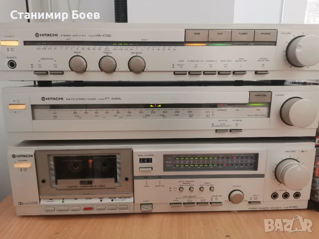 Hitachi дек тунер и усилвател , снимка 11 - Аудиосистеми - 51384730