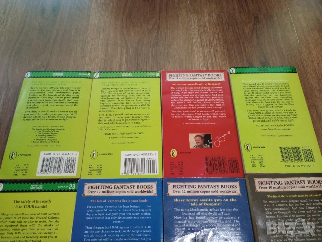 Книги-Игри на Английски Език - Fighting Fantasy(Битки Безброй) и други, снимка 5 - Детски книжки - 53178221