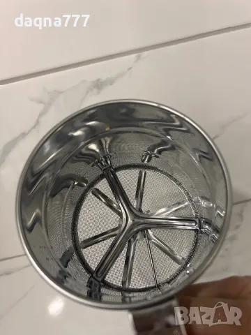 Сито, Германия неръждаема стомана за брашно и пудра захар, снимка 8 - Прибори за хранене, готвене и сервиране - 50393711