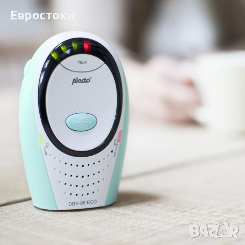 Alecto DBX-85MT - Пълен DECT Eco бебефон, снимка 5 - Бебефони - 46462985