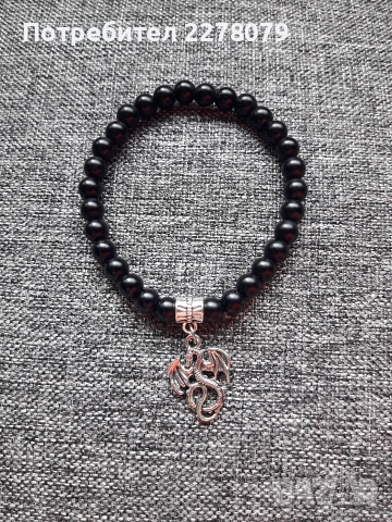 Гривни от различни камъни - ръчна изработка, снимка 18 - Гривни - 44925010