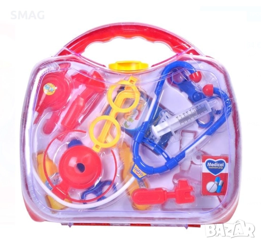 Куфарче с медицински инструменти за игра – 16 части_1131334