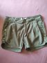 памучни войнишко зелени панталонки ONLY , снимка 1 - Къси панталони и бермуди - 45253718