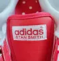 Adidas Stan Smith червени на бели точки сатенирани кецове , снимка 6