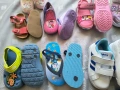Детски обувки, включващ сандали, маратонки, чехли тип "крокс" и пантофи., снимка 7