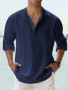 памучни ленени ризи за мъже, снимка 1 - Ризи - 44968250